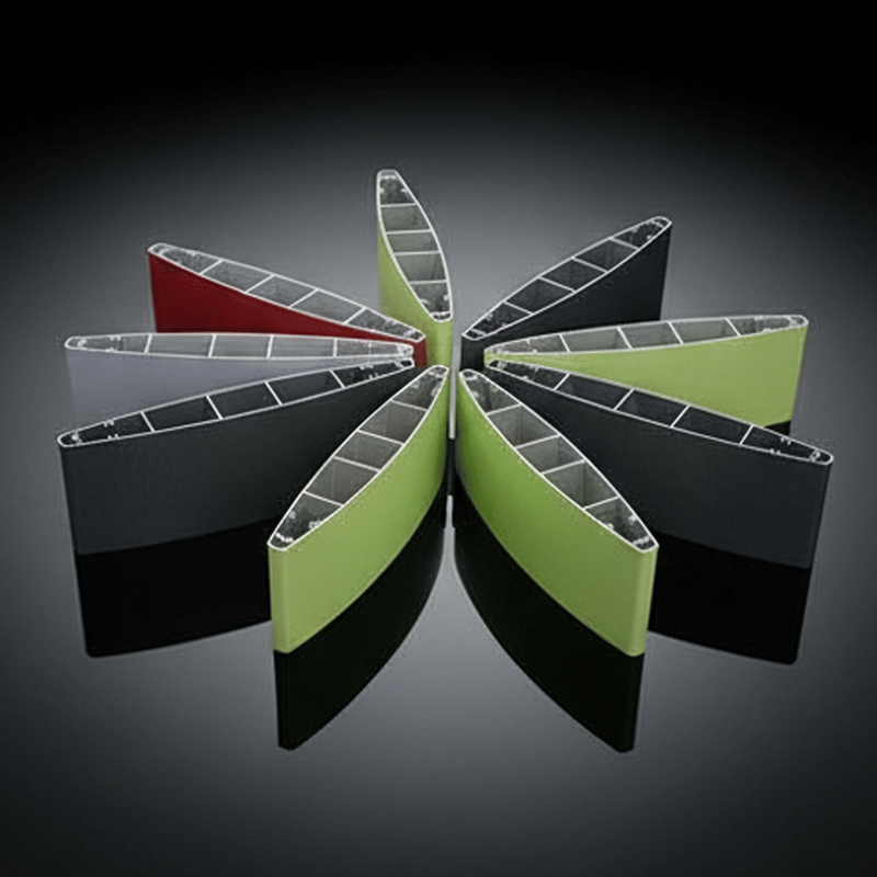 Custom Outdoor Sunshade Louver Curtain Wall for Ventilation